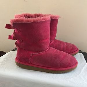 UGG AUSTRALIA 3280Y Pink Boots Women’s Size 6 preloved